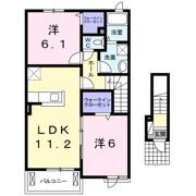 ガーデン フォレスト Ⅲの間取り画像