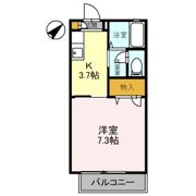 レオン Aの間取り画像