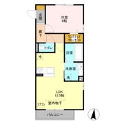 レスポワール Bの間取り画像