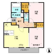 オアシスタナカの間取り画像