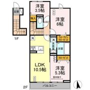 (仮称)D-ROOMすみよし台 Aの間取り画像