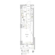 ルクレ高円寺アジールコートの間取り画像