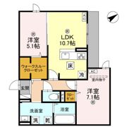 La Maison林崎の間取り画像
