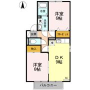 セジュール伏石 A棟の間取り画像