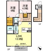 ウルス カンパーニュの間取り画像