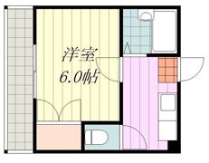 オックスフォードサーカス山越の間取り画像