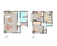 Casa al mare 和気の間取り画像