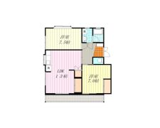 平成マンションの間取り画像