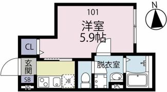 ラピスの間取り画像
