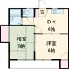 第25杉フラットの間取り画像