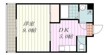 スプリングハイツの間取り画像
