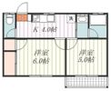 フレッドハイツIIの間取り画像