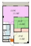 cotone JYOHOKUの間取り画像