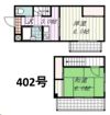MDマンション木屋町の間取り画像