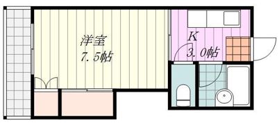 クレセントハイツの間取り画像