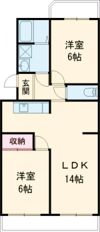 サマーブリーズⅡの間取り画像