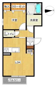 ルミエールなだまちの間取り画像