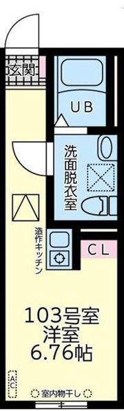 ラトゥール橋本の間取り画像