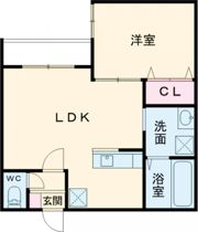 Lashic神楽の間取り画像