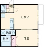 Lashic神楽の間取り画像