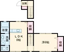 Y’s kokubuの間取り画像