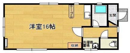 大賀貸家の間取り画像