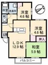 コート豊町の間取り画像