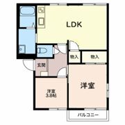 ファミール石川 Aの間取り画像