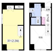 グリーンビュー西堀端の間取り画像