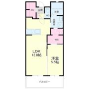 ルシェリア原島の間取り画像