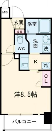 エストーネハーバーランドの間取り画像
