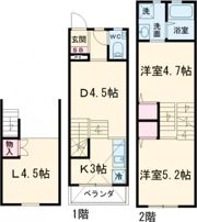 プレミアムアイランド日の出Ⅴの間取り画像
