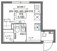 COCOCUBE西荻窪の間取り画像