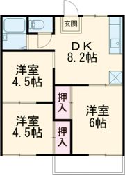 グリーンハイツの間取り画像