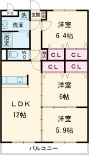 風の杜高町の間取り画像