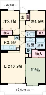 ダイアパレス青梅新町の間取り画像