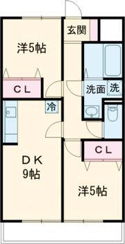 サニーマンション戸田の間取り画像