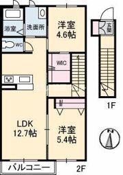 シャーメゾン・BB B棟の間取り画像