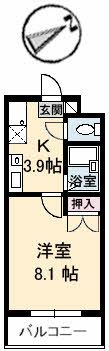 オータムヴィレッジの間取り画像