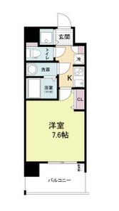 スプランディッド中之島WESTの間取り画像