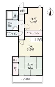 フレックス佐賀駅前の間取り画像