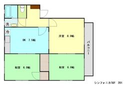 シンフォニカT&Yの間取り画像