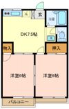 ハピネススリーの間取り画像