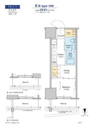 プラウドフラット四谷三丁目の間取り画像