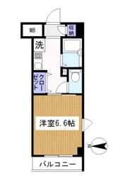 スターコート堀之内の間取り画像