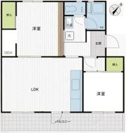狭山台第一住宅2-31号棟の間取り画像