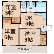 菜の花Ⅲの間取り画像