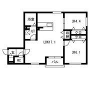 クラージュ浄心の間取り画像