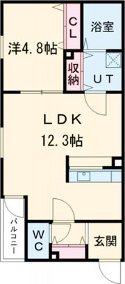 Precious庄内通の間取り画像