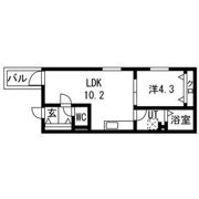 DEVELD本陣の間取り画像